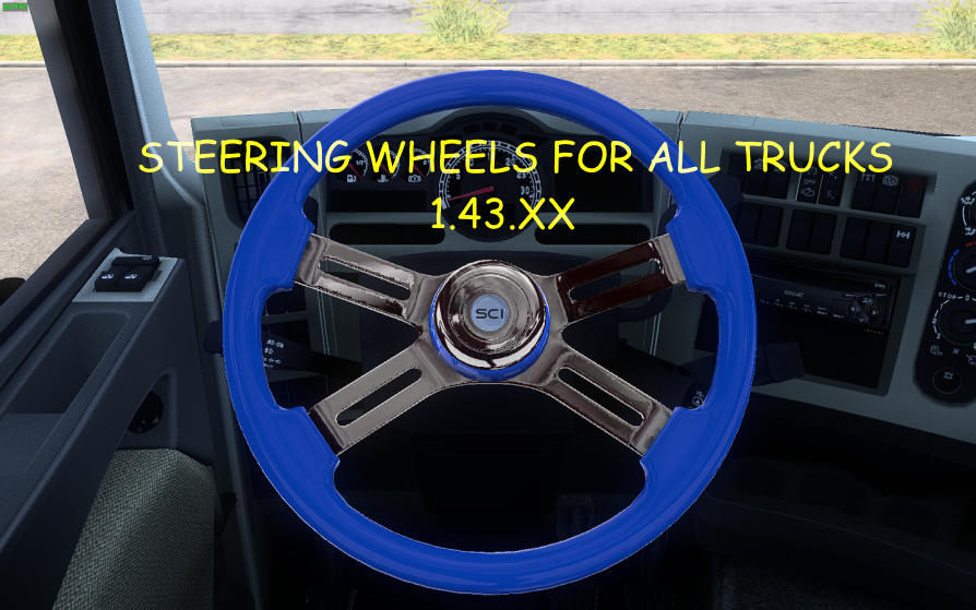 ETS2 - Steering Wheels from for All Trucks (1.43.x)